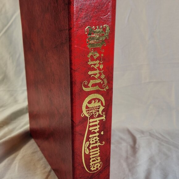 World Bazaar Musical Wooden Book Box Here Comes Santa Claus w/ Puppets see Video - Picture 7 of 13